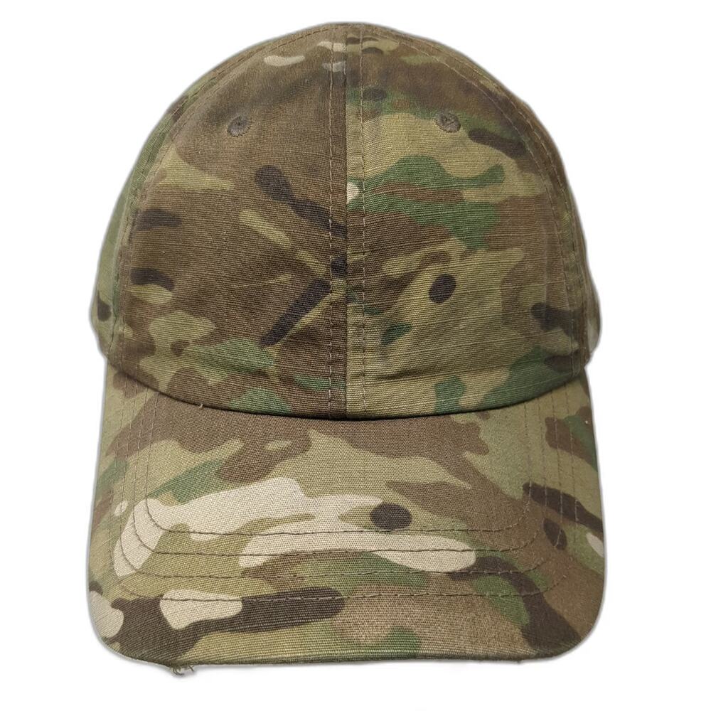 Condor Baseball Cap Green One Size Multicam Camouflage Tactical Patch Panels Hat